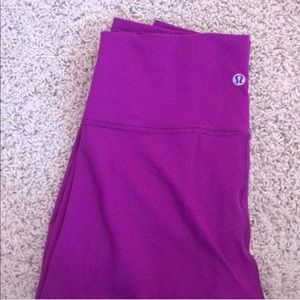 LULULEMON high waisted Wunder Under leggings